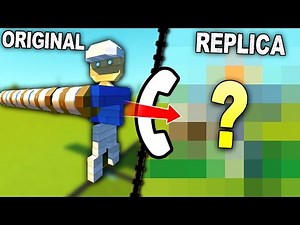 TELEPHONE CHALLENGE 2! Copying My Friend's Build Without Seeing It!