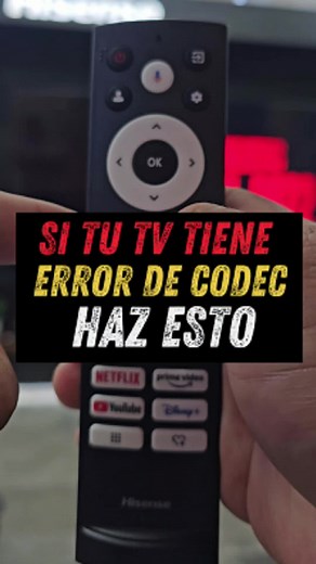 Soluciona problemas de códec en tu Smart TV