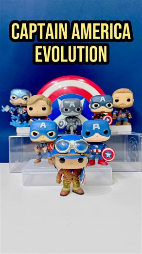 Captain America EVOLUTION 🛡️ Evolución de CAPITÁN AMÉRICA