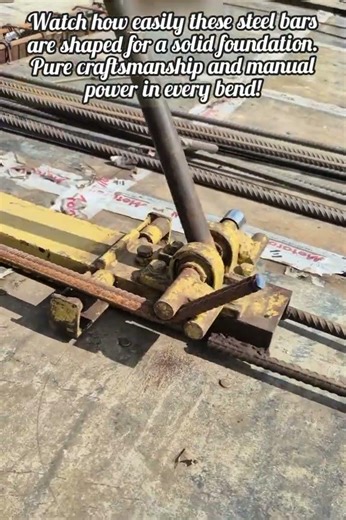 The Power of Manual Rebar Bending in Construction