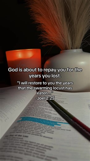 Bible Verse: God's Restoration of Lost Years (Joel 2:25)