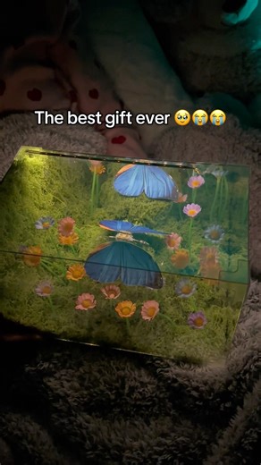 Infinity butterfly cube that lights up and creates a magical mirror effect 🦋✨🌿