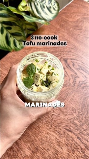 3 no-cook Tofu Marinade