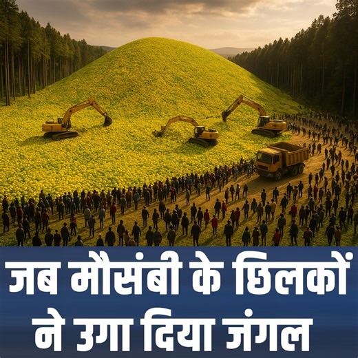 जंगल में हजारों टन मौसंबी के छिलके फ़ेंक दिए , नतीजा देखकर वैज्ञानिक भी हैरान थे | Random Think