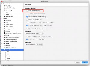 Dev C   Autocomplete Braces