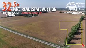 Auction Spotlight: Great results on a single tract sale located in Delaware County, IN. 32.5 acres containing excellent soil composition averages just under $11,700/acre. Full property details can be found below: https://www.schraderauction.com/auctions/8032 | Schrader Auction | Facebook
