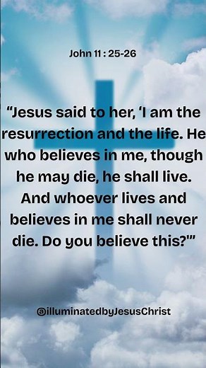 John 11 : 25-26 (Happy Easter) #easter2025