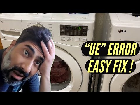 LG Washer UE ERROR CODE Fix in 1-minute 2022 | LG Washing Machine REPAIR RESET UE ERROR