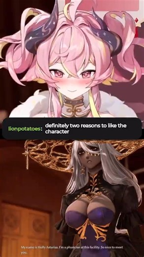 2 Reasons I like Holly #shorts #codevein2 #gaming