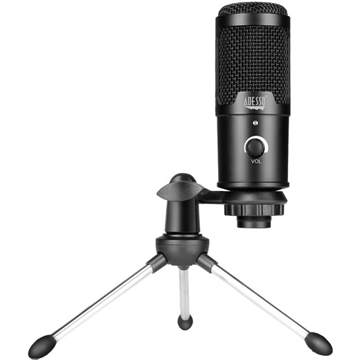 Adesso M4 Wired Condenser Microphone for Video Conferencing, Live Streaming, Meeting Room