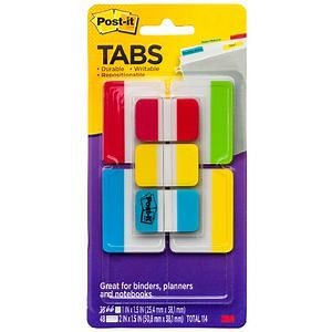 Post-it Durable Tabs Value Pack