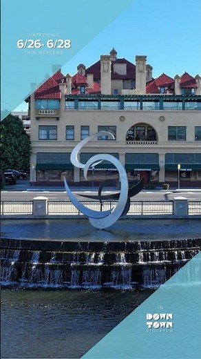 📅Here's a snapshot of what's happening THIS WEEKEND - 6/26 - 6/28 - in #downtownstockton! Enjoy!