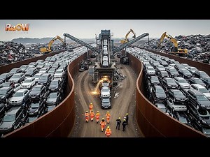 30 Most Insane Shredding & Crushing Machines That Obliterate Everything | Scrap Processing #23