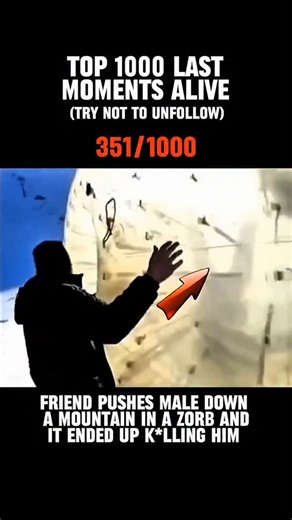 lastmomentsalive | In early January 2013, a thrill ride at the Dombai ski resort in Russia’s Caucasus Mountains turned deadly. Two men climbed into a giant... | Instagram