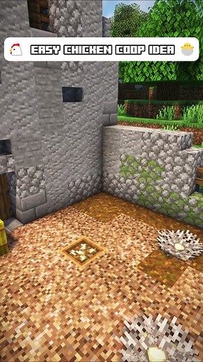 Minecraft Mini Builds Episode 69: Easy Chicken Coop Interior Design