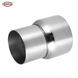 [Hot Item] 2"-3" Exhaust Adapter Connector 304 Stainless Steel Exhaust Pipe Reducer Adapter for Universal Car Connector