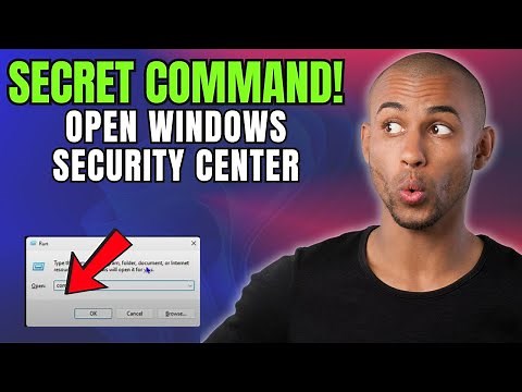 Secret RUN Command to Open Windows Security Center on Windows 10/11