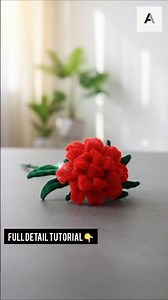 "DIY Pipe Cleaner Roses: Easy and Adorable Fuzzy Wire Crafts". #valentinesdaygift #crafttutorial