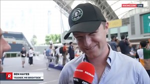 "...an inside draw has been good to him." Ben Hayes was beaming after Mr Brightside drew barrier two for Sunday's Champions Mile 💪 | Racing.com