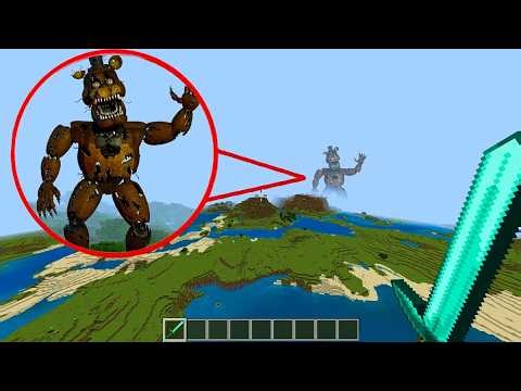 I Found NEW Freddy Fazbear in Minecraft PE!