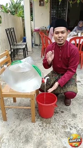 Open house jadi lebih mudah dengan bekas air ni 💧Klik link di profil 👇#portablewaterbucket