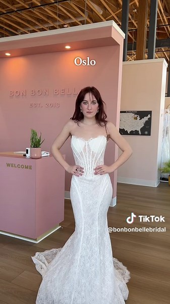 December new arrivals that we are loving 💌✨ Which of these four wedding gowns would you choose? Let us know in the comments! #weddingdress #bonbonbelle #2027bride #sayyestothedress #bridetobe