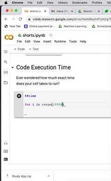 How to display Code Execution Time of a Cell in Jupyter Notebook | Codersarts