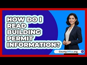 How Do I Read Building Permit Information?