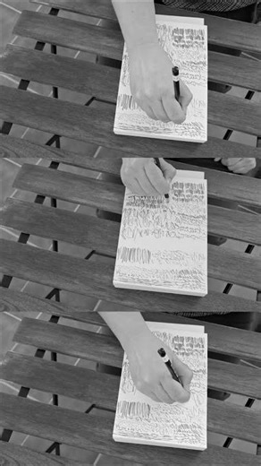 Asemic pencil drawings / Intuitive Line Art & Expressive Mark-Making