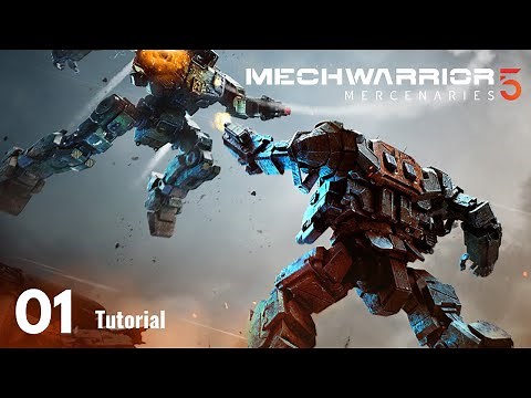 TUTORIAL - Mechwarrior 5: Mercenaries #1 (Campaign Gameplay Walkthrough)