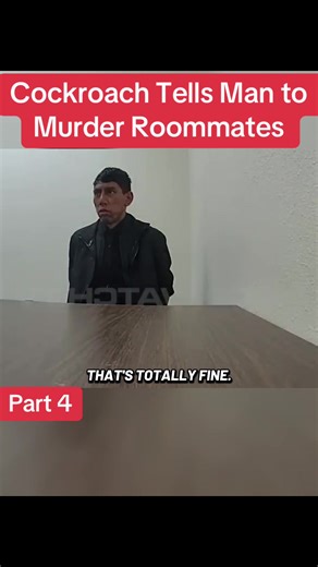 Cockroach Tells Man to Murder Roommates #cops #police #copsusa🚔🇺🇸 #policeofficer #foryou