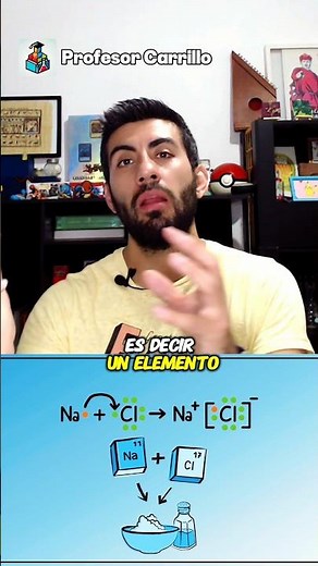 Características de enlace iónico ⚛️ #molecula #escuela #maestro #química #ciencia #enlace #educación