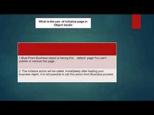 Blue prism Interview questions and certification preparation