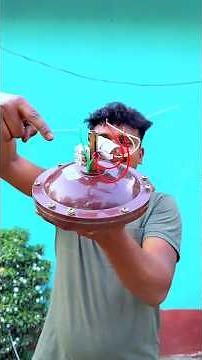Making homemade ceiling fan AC+DC #shots #project #experiment #sujanexperiment