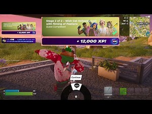 How to EASILY Wish Cat Holloway luck with filming of peelians in Fortnite locations Quest!