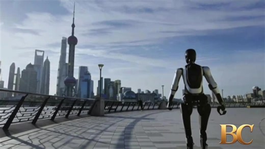A Chinese humanoid robot walked 66 miles in 3 days, sets world record