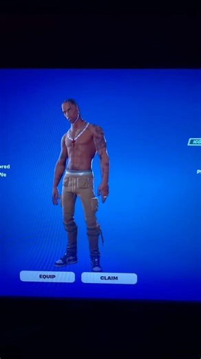 HOW TO GET TRAVIS SCOTT SKIN FOR FREE IN FORTNITE #fortnite #viral #highlights #shorts
