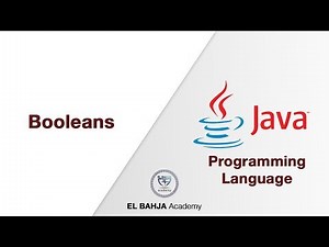 18 - Booleans : Java (Darija)