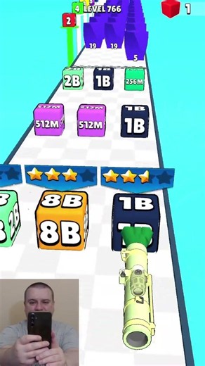 Gun Up 2048❗Level 766❗#shorts #games #gunup2048