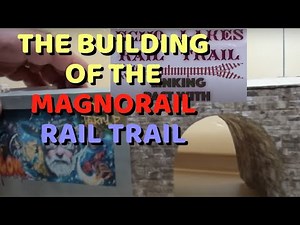 Magnorail @ Echo Lakes #4k THIS VIDEO SHOWS THE CONSTRUCTION OF THE MAGNRAIL RAIL TRAIL