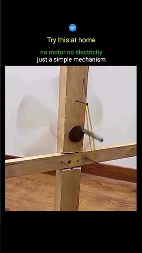 run your fan🔌 without any motor and electricity🤖