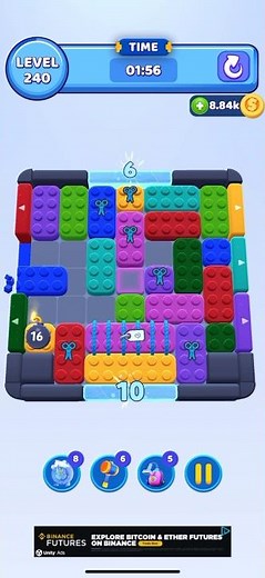 Color Block Jam : Level 240 Solution | Step-by-Step Guide| #games #gaming #funny #gameplay #puzzle
