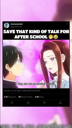 What are they talking about 🤭 [ Gals Can't Be Kind to Otaku!? ] #anime #animeedit #animeshorts