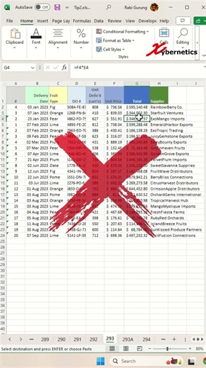 How do you retain the original column widths when copy pasting? - Excel Tips and Tricks #shorts