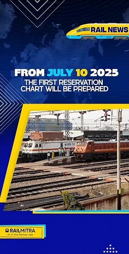 Train Chart Now 8 Hours Early | Railway Seat Confirmation Update | IRCTC New Rule 2025 | RailMitra