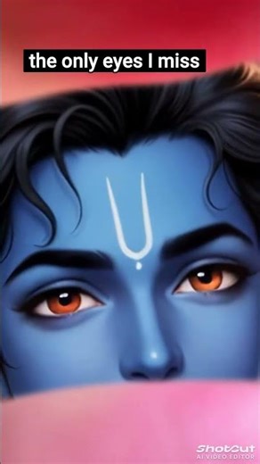👀💙 Krishna ke aankhon ka Kashish magic!🎆😂#eyestrend#kashish