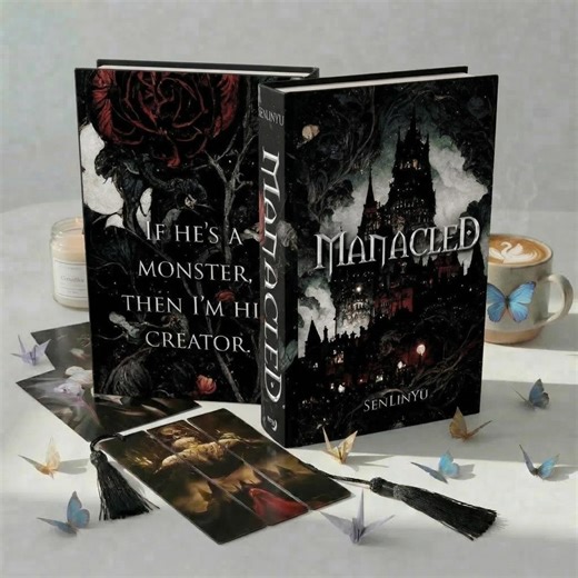 Manacled Hardcover Book, Illustrated Romantic Dramione Fanfiction, Volume Edition With Illustrations, Exclusive Poster Gift Set & Bookmark - Etsy