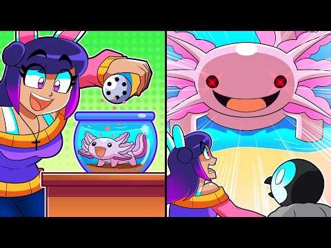 VBunny Gets a Pet MONSTER AXOLOTL!