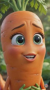 🥕 The Proud Carrot Learned a Big Lesson! ❤️ | 3D Cartoon Moral Story #Shorts #3DCartoon #MoralStory