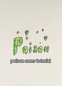 Poison arms tutorial 😱 Stickman #drawmaster